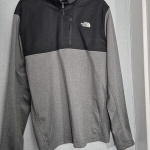The North Face Black and Gray Pullover